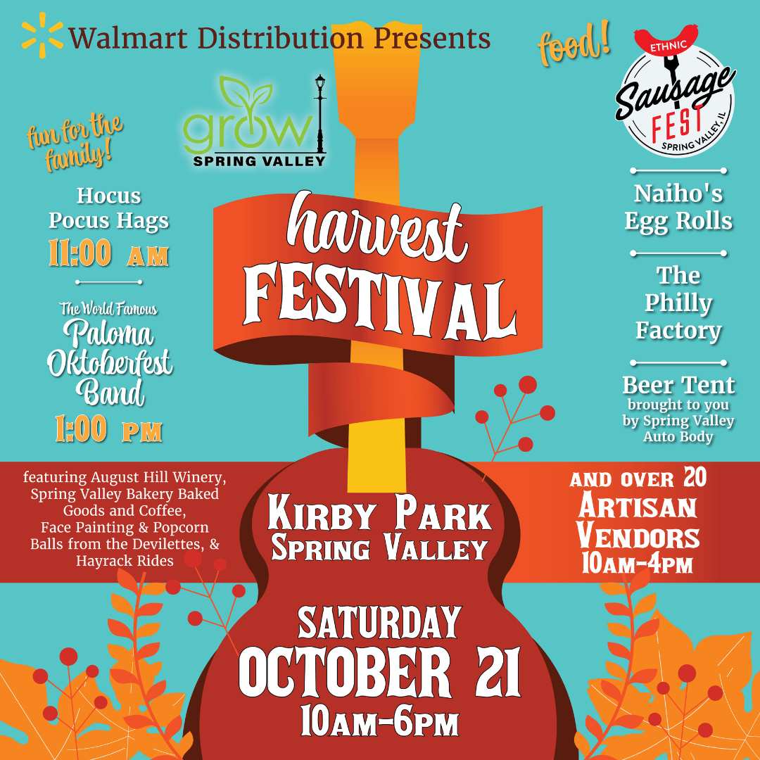 Harvest Festival / Ethnic Sausage Fest – City of Spring Valley, Illinois